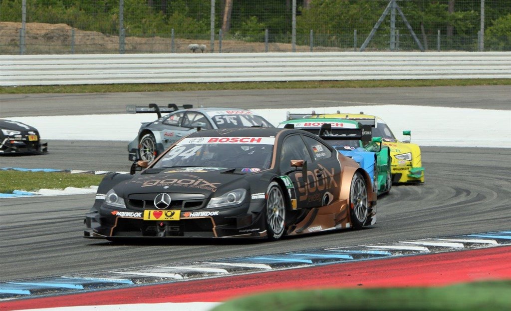 Pascal Wehrlein sluttede på andepladsen med sin Mercedes.
(Foto: Natascha Theisen)